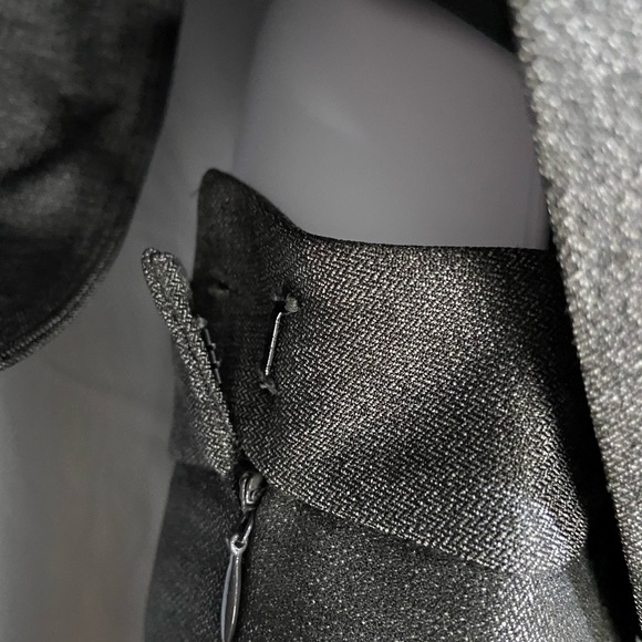 2 pc grey pants suit - Picture 9 of 11